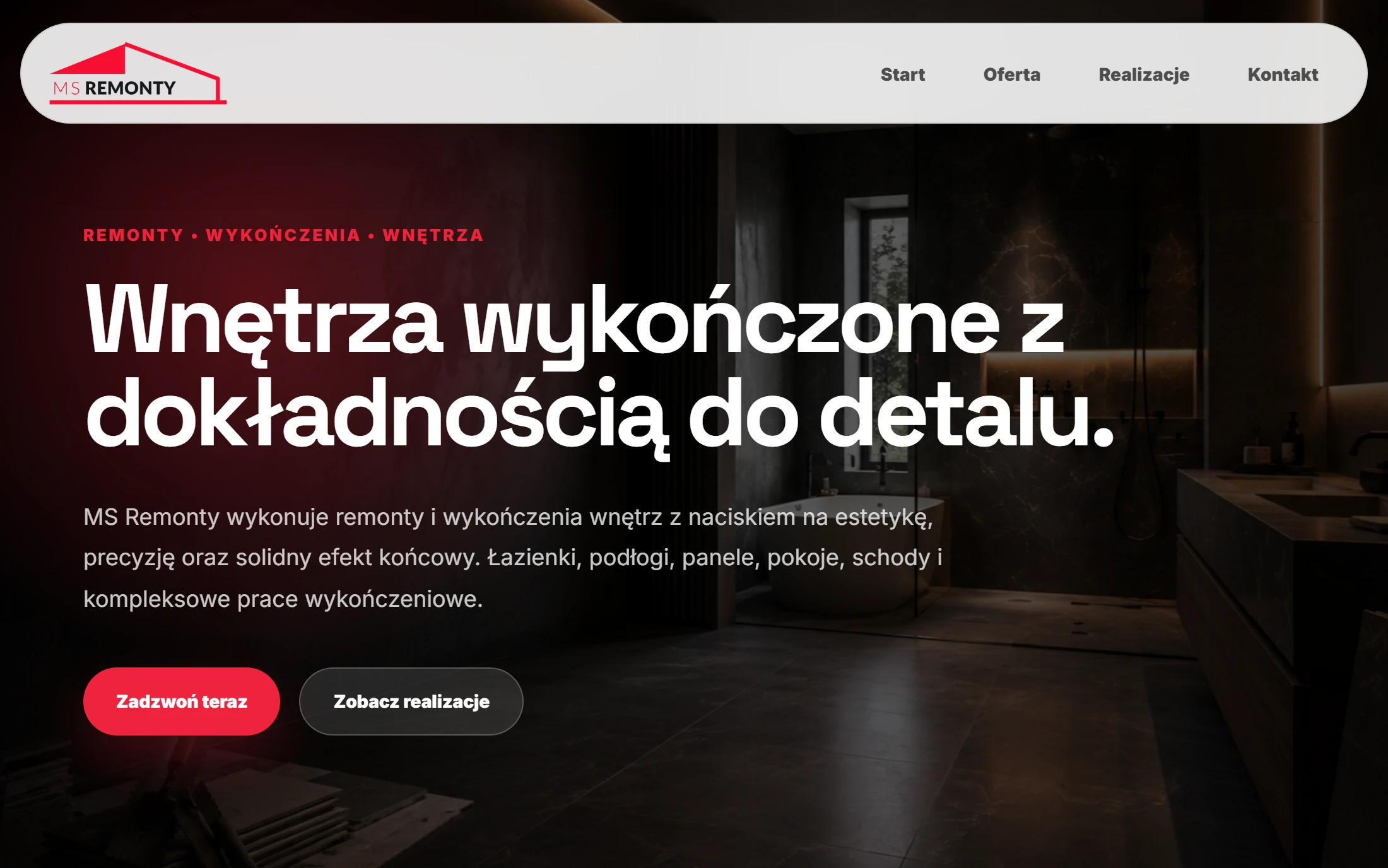 Strona MS Remonty na komputerze