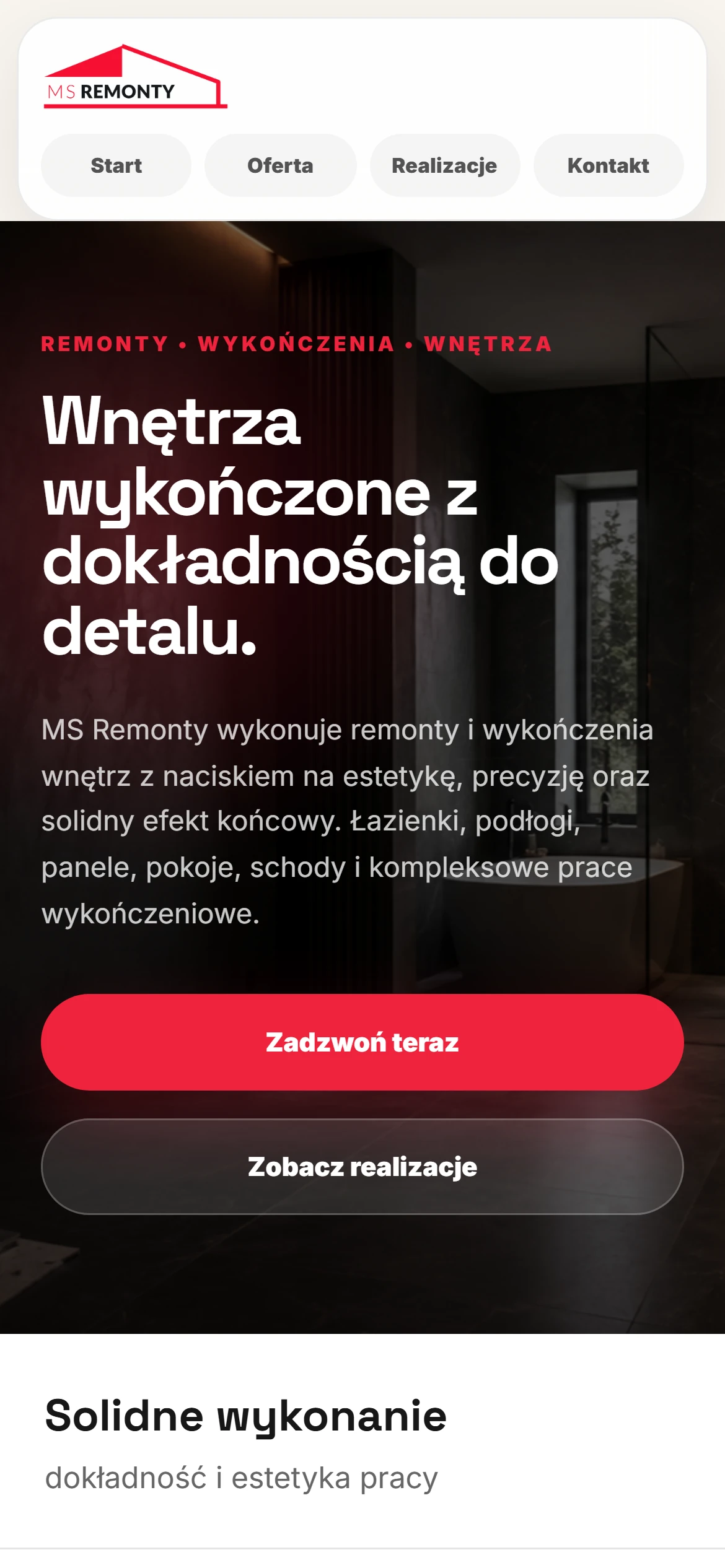 Strona MS Remonty na telefonie